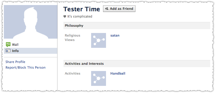 Tester Time on Facebook