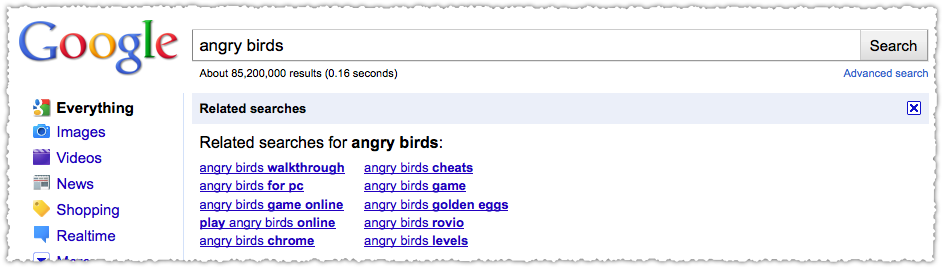 Angry Birds Related Searches