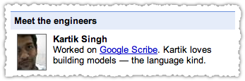 Google Scribe Engineer