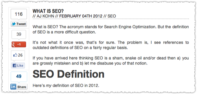 Social Proof for What Is SEO?
