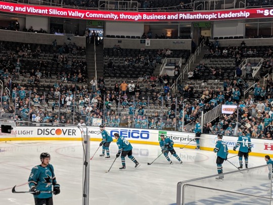 Sharks Playoff Game 2019