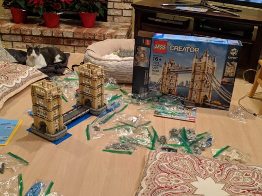 Brick by Brick Lego Tower Bridge Project